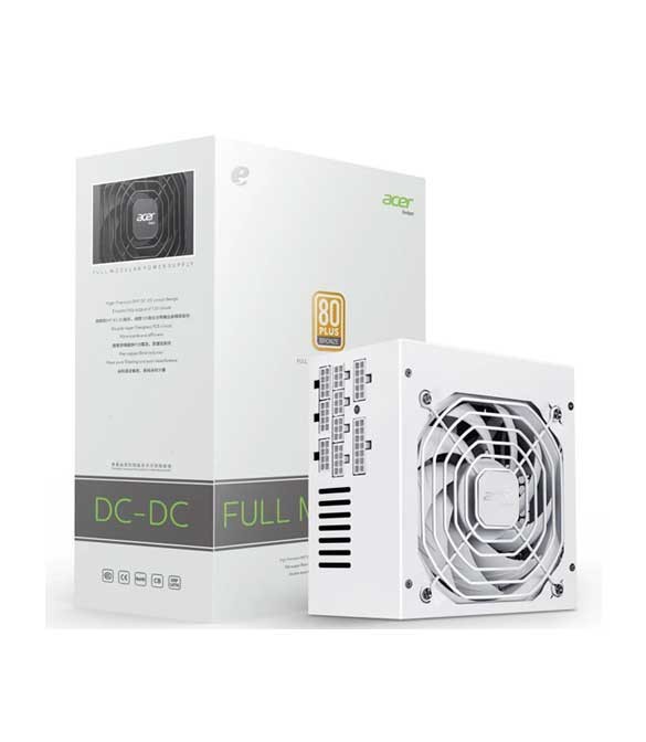 PSU ACER AC650 80+ BRONZE FULL MODULAR WHITE